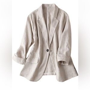 100% Linen Jacket/Blazer